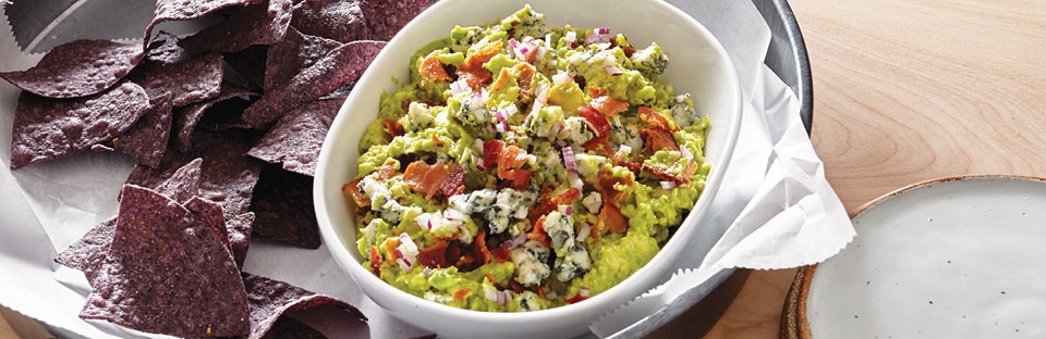  Bacon and Blue Cheese Guacamole