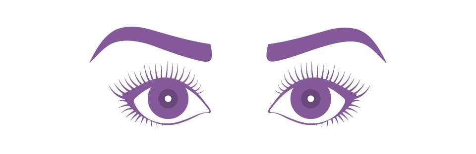 Illustration Showing Round Eyes