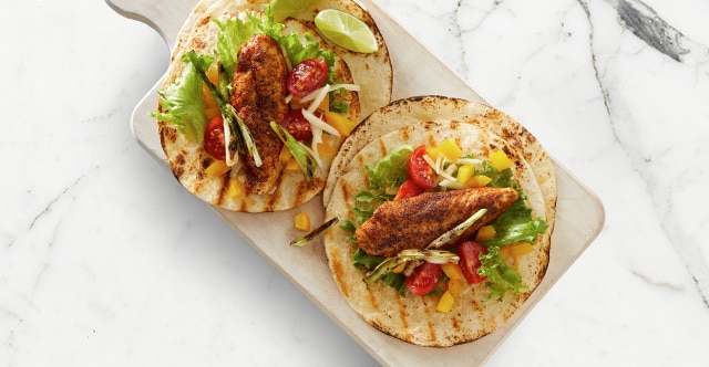 Soft Chicken Tacos with Charred Scallions