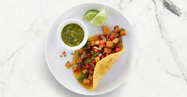 Potato Verde Tacos 