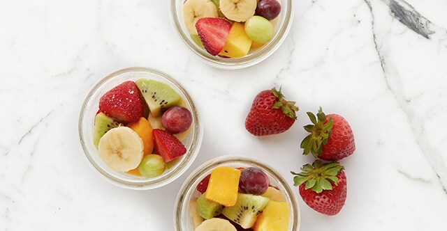 Freezer Fruit Salad Cups Recipe