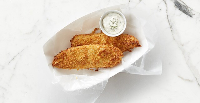 Air Fryer Fish and Chips Sticks