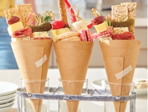 charcuterie cone