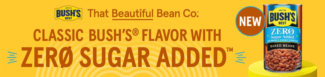 classic bushs flavor with zero sugar added classic bushs flavor with zero sugar added
