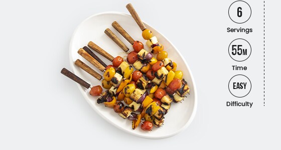 Murray’s Grilled Halloumi Skewers