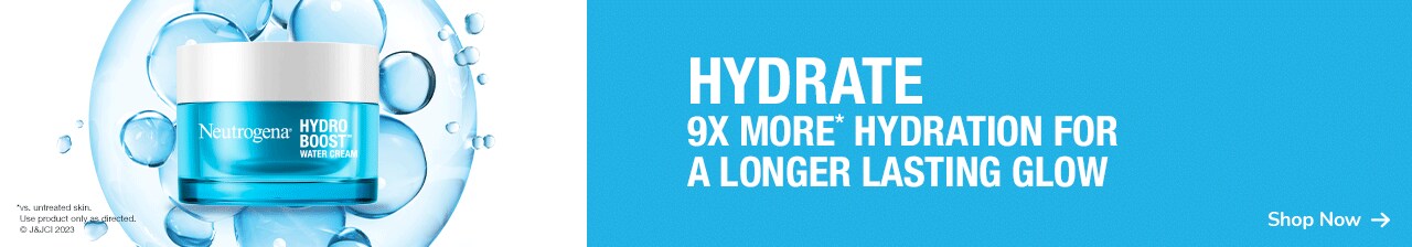 Hydrate for longer lasting glow