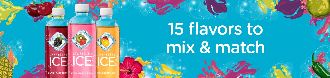 15 flavors to mix and match