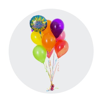 floral shop ballons