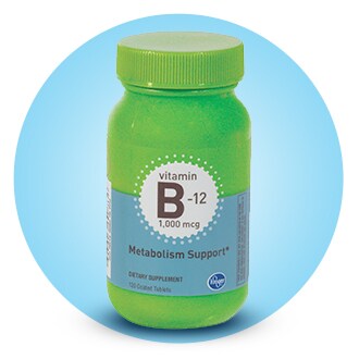 B12 Vitamin Bottle