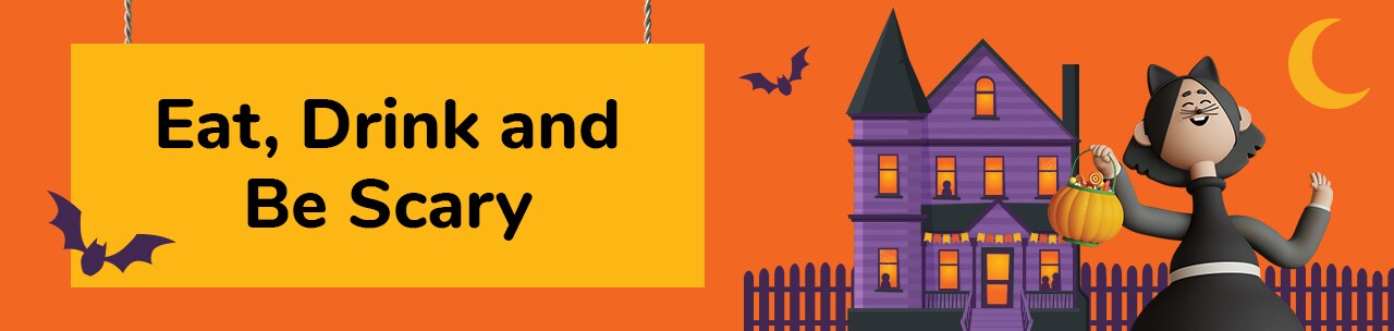 Halloween Shop Eat, Drink & Be Scary Halloween Shop Eat, Drink & Be Scary