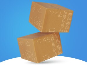 Free Shipping, gray background