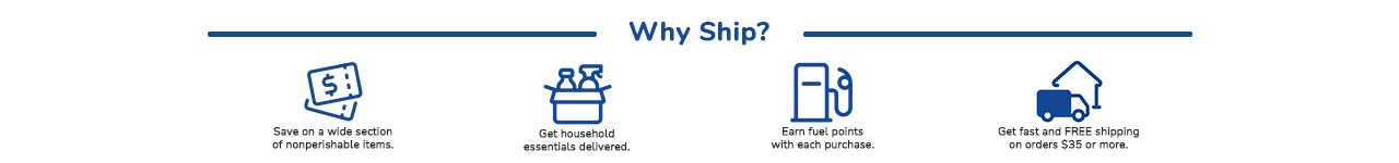 Why Ship? Why Ship?