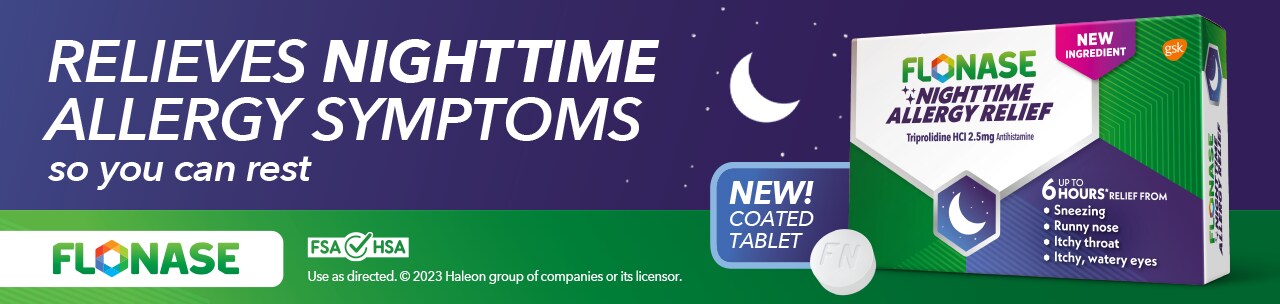 relieves nighttime allergy symptoms